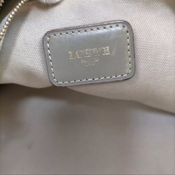 Loewe Printed Anagram Tote Bag Grey - Picture 8 of 11